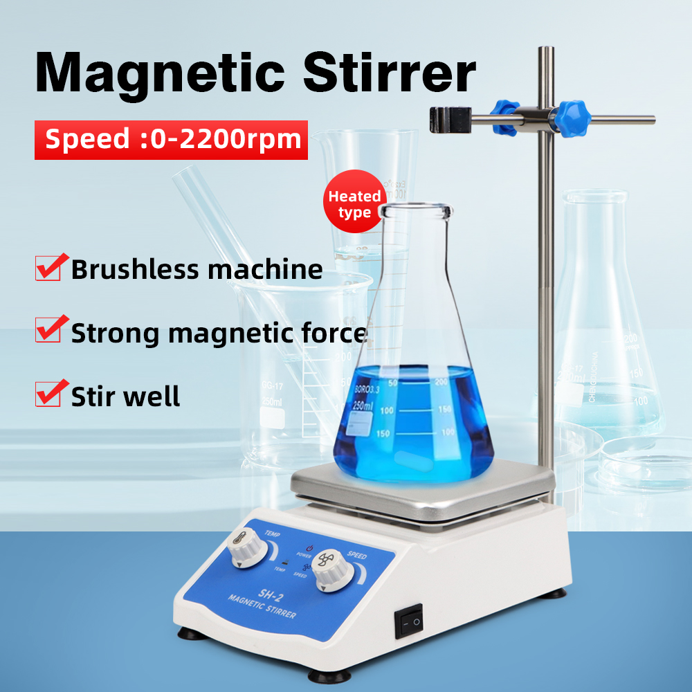 Lab Magnetic Stirrer Hot Plate - Miscelatore con agitatore magnetico riscaldante Miscelatore