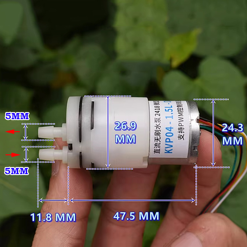 Mini Peristaltic Pump 12V - Pompa Acqua Mini DC 6V 9V