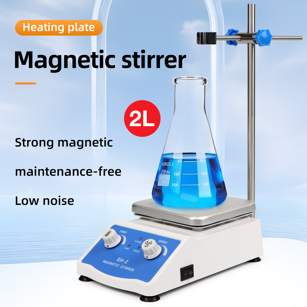 Lab Magnetic Stirrer Hot Plate - Riscaldamento Agitatore magnetico Display digitale Agitatore