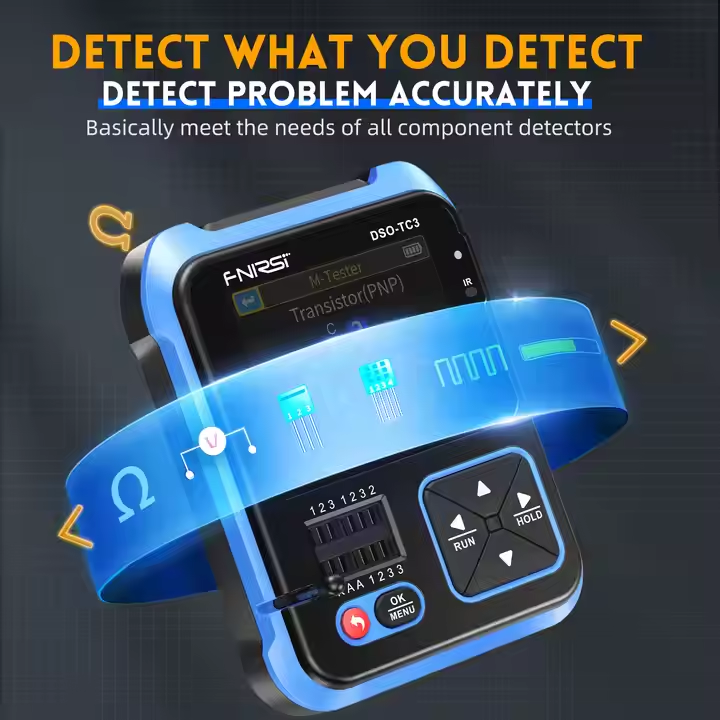 Fnirsi Digital Oscilloscope Handheld - FNIRSI DSO-TC3 Mini Oscilloscopio Digitale Portatile,