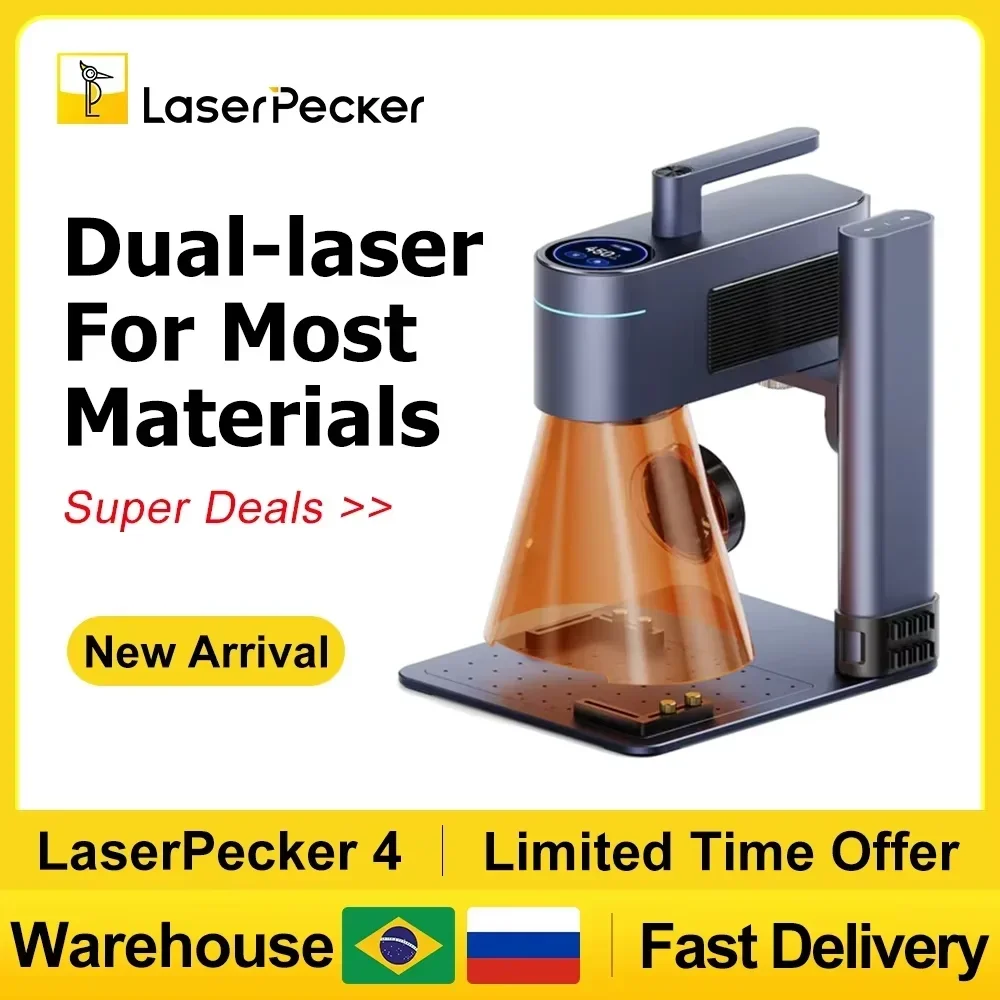 Fiber Laser Marking Machine 30W - Macchina per incisione laser LASERPECKER 4