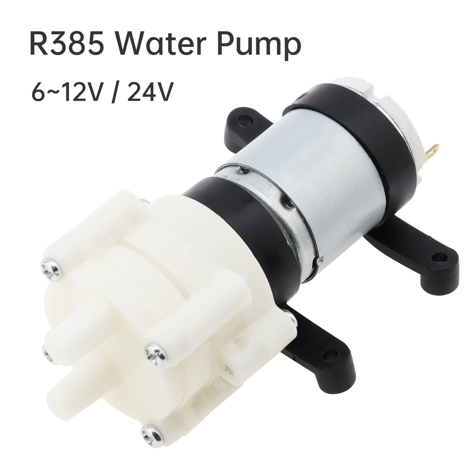 Mini Peristaltic Pump 12V - R385 Mini Pompa Acqua Motore 6-12V/24V