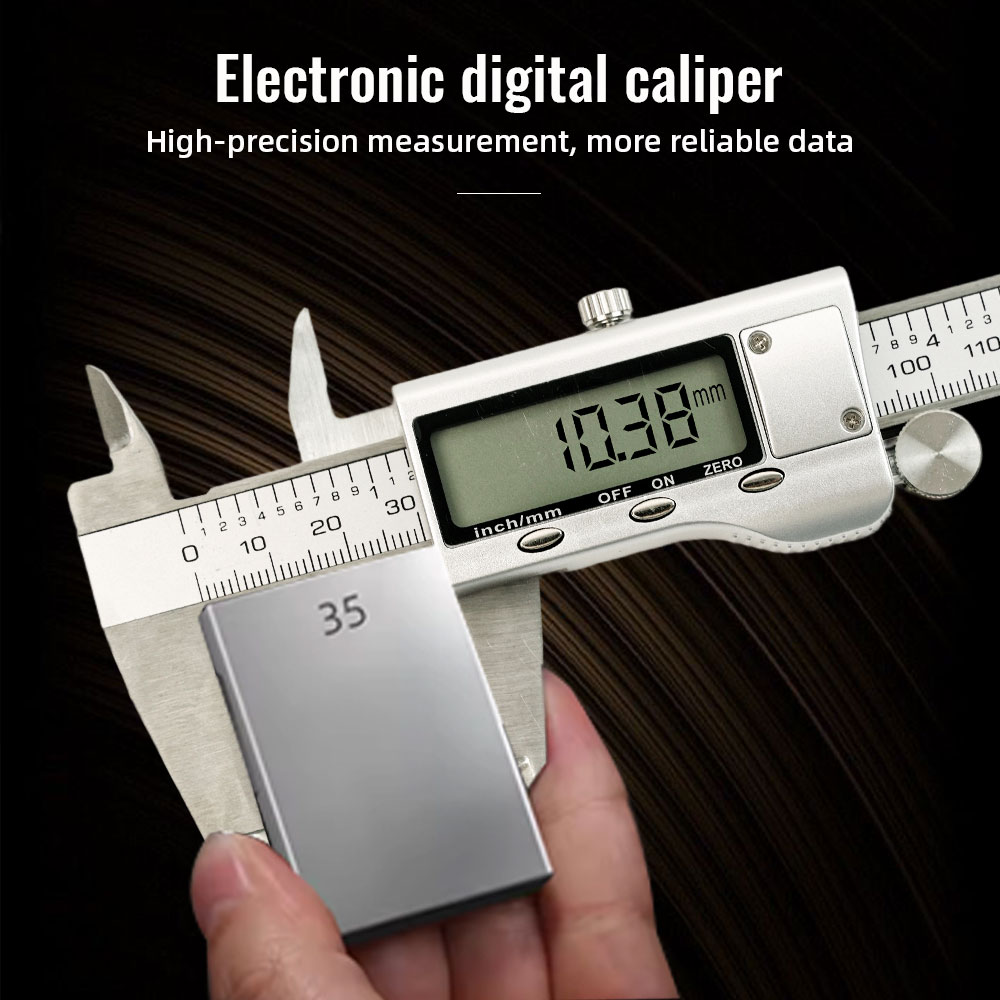 Digital Caliper 150Mm Stainless Steel - Nuovo Calibro Digitale Elettronico in Acciaio