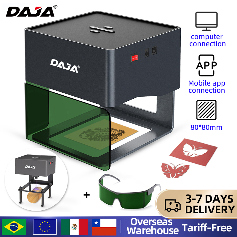 Fiber Laser Marking Machine 30W - DAJA DJ6 Mini incisore laser portatile