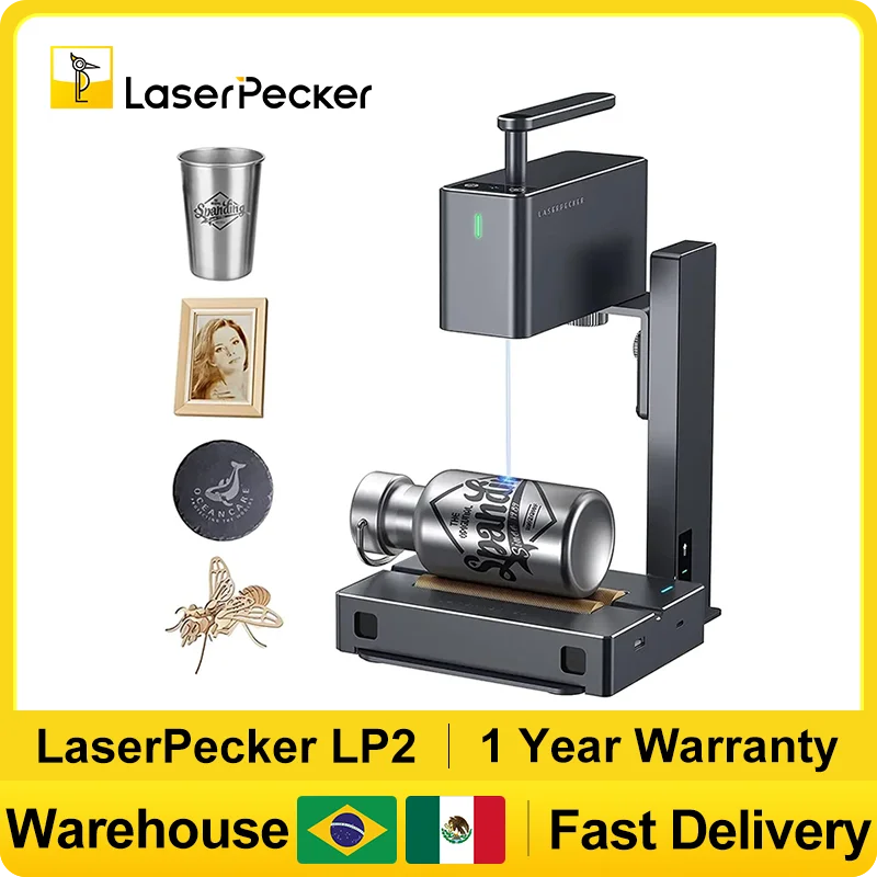 LASERPECKER Incisore laser por - Fiber Laser Marking Machine 30W recensione e prezzo