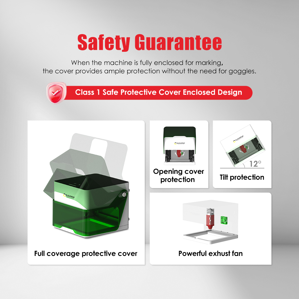 Cloudray 5000mw CNC Mini Incis - Fiber Laser Marking Machine 30W recensione e prezzo