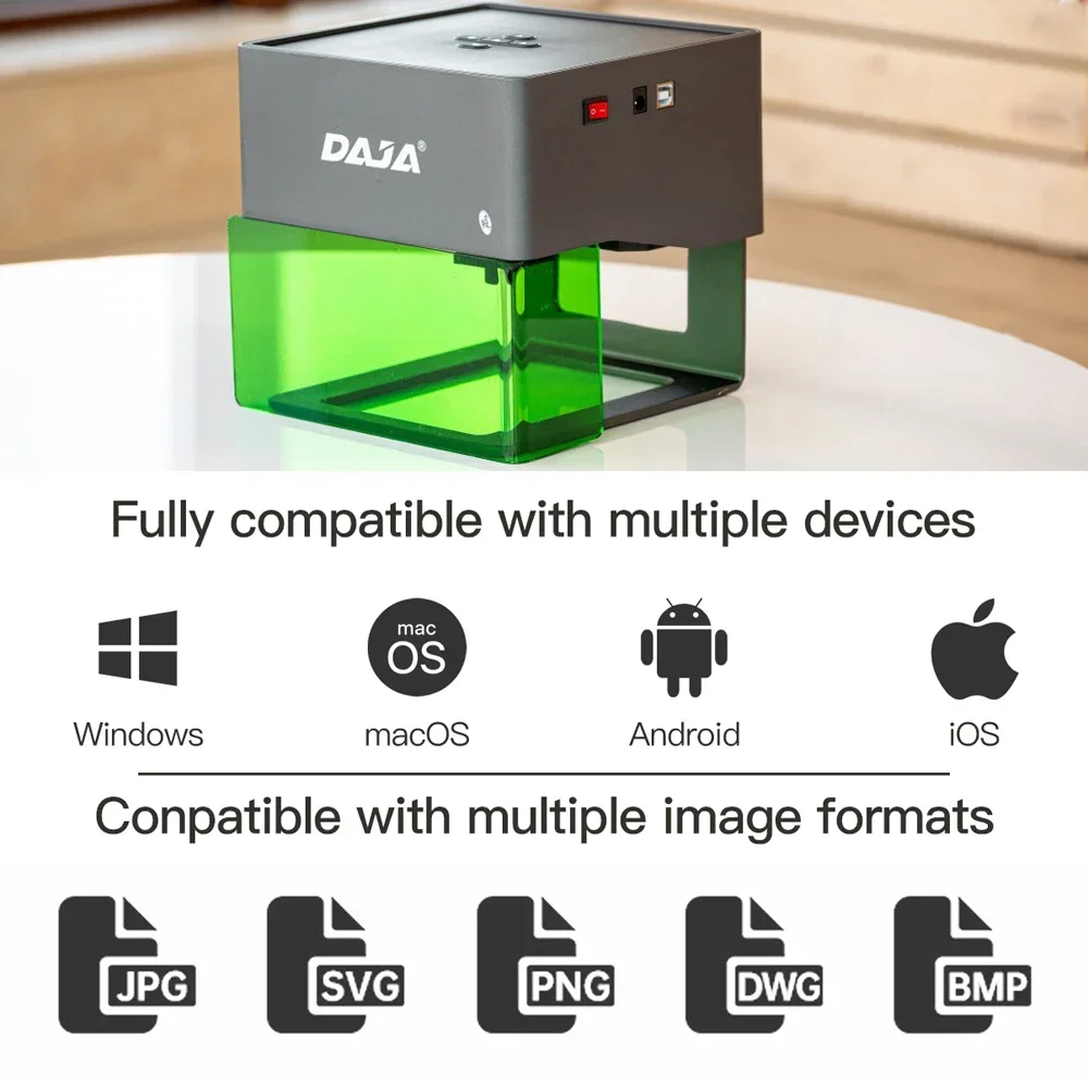 DAJA Incisore Laser CNC FAI DA - Fiber Laser Marking Machine 30W recensione e prezzo