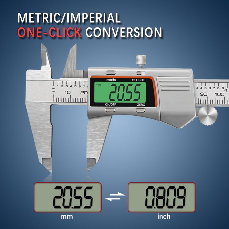 Calibro digitale retroillumina - Digital Caliper 150Mm Stainless Steel recensione e prezzo