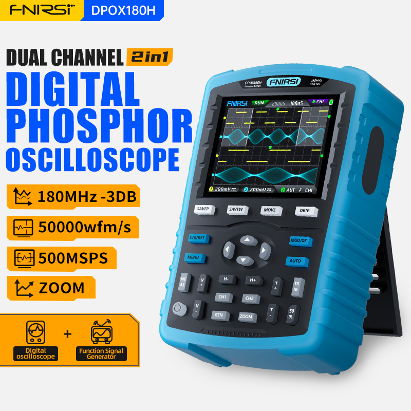 Oscilloscopio Digitale Portati - Fnirsi Digital Oscilloscope Handheld recensione e prezzo