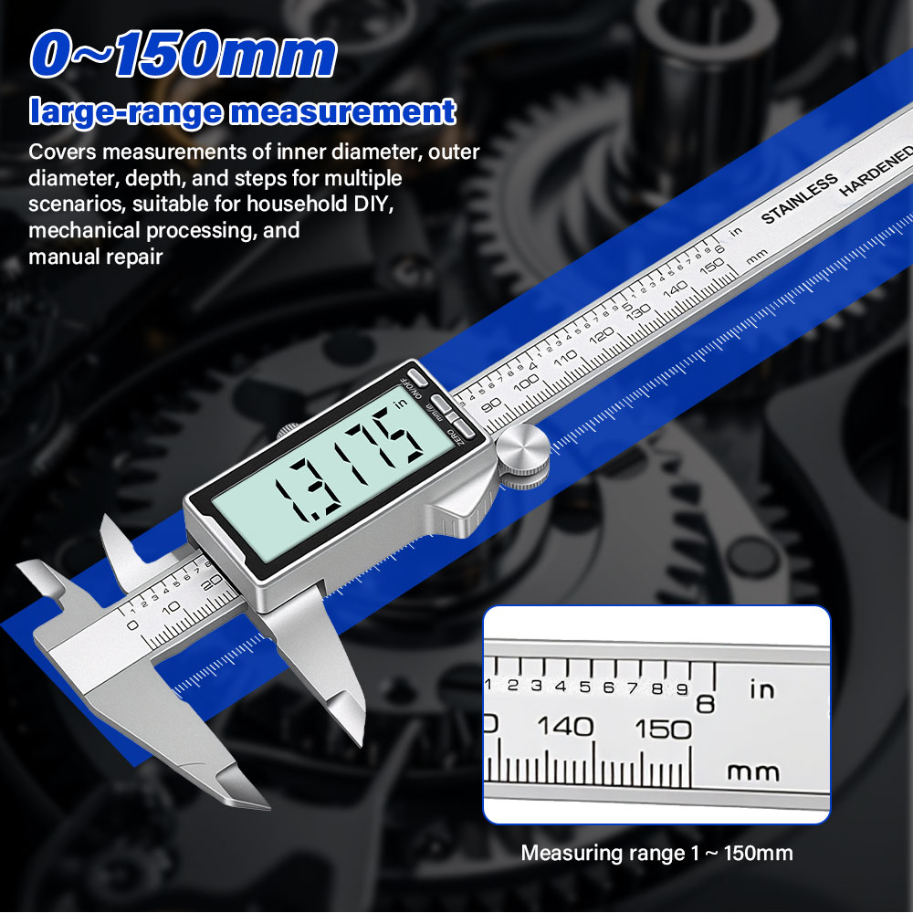Nuovo Calibro Digitale in Acci - Digital Caliper 150Mm Stainless Steel recensione e prezzo
