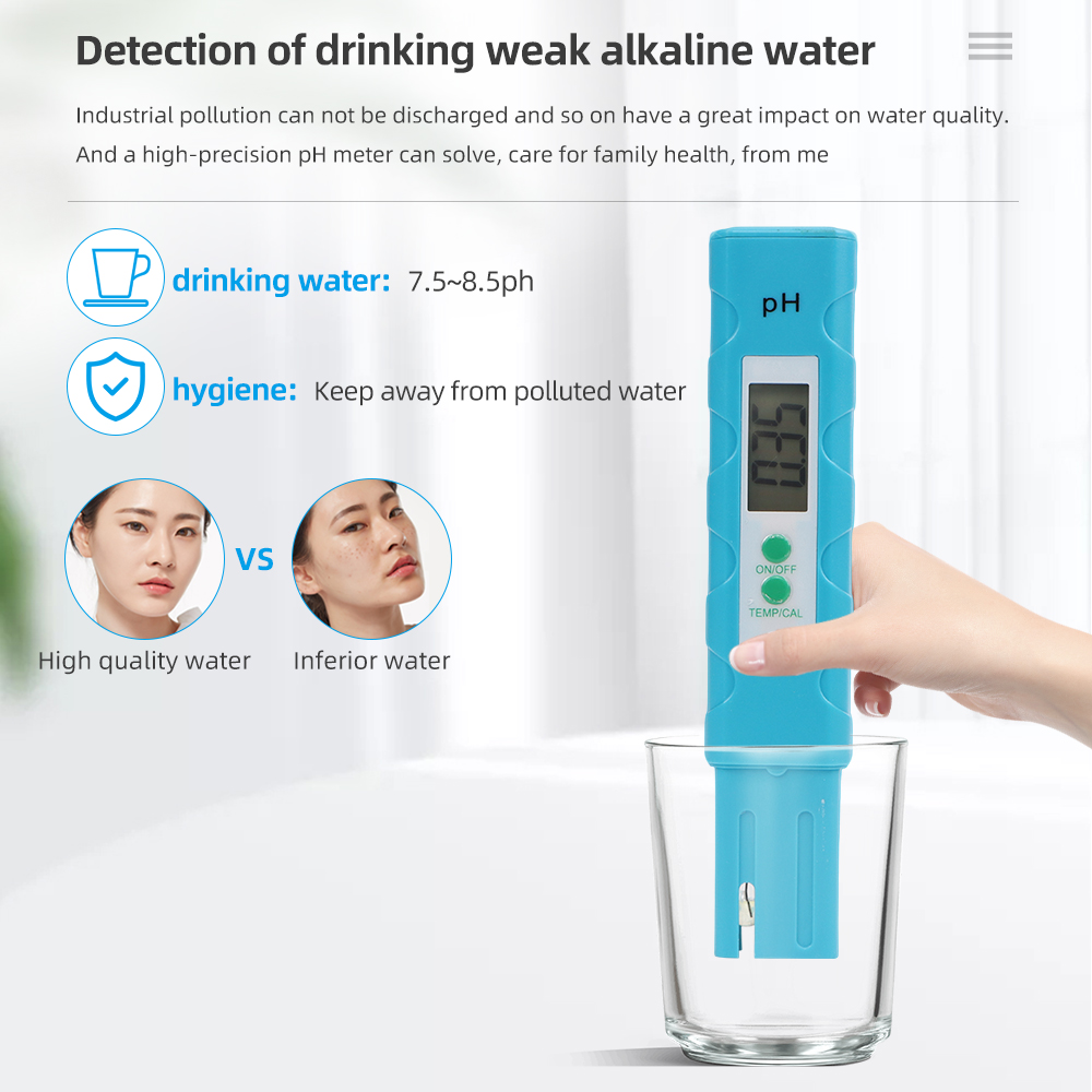 Misuratore di pH Tascabile per - Ph Meter Digital Water Tester recensione e prezzo