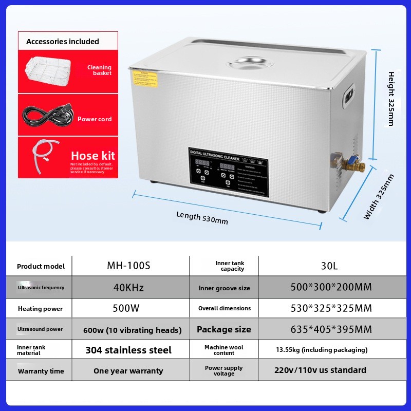 Pulitore a Ultrasuoni Commerci - Ultrasonic Cleaner 30L Industrial recensione e prezzo